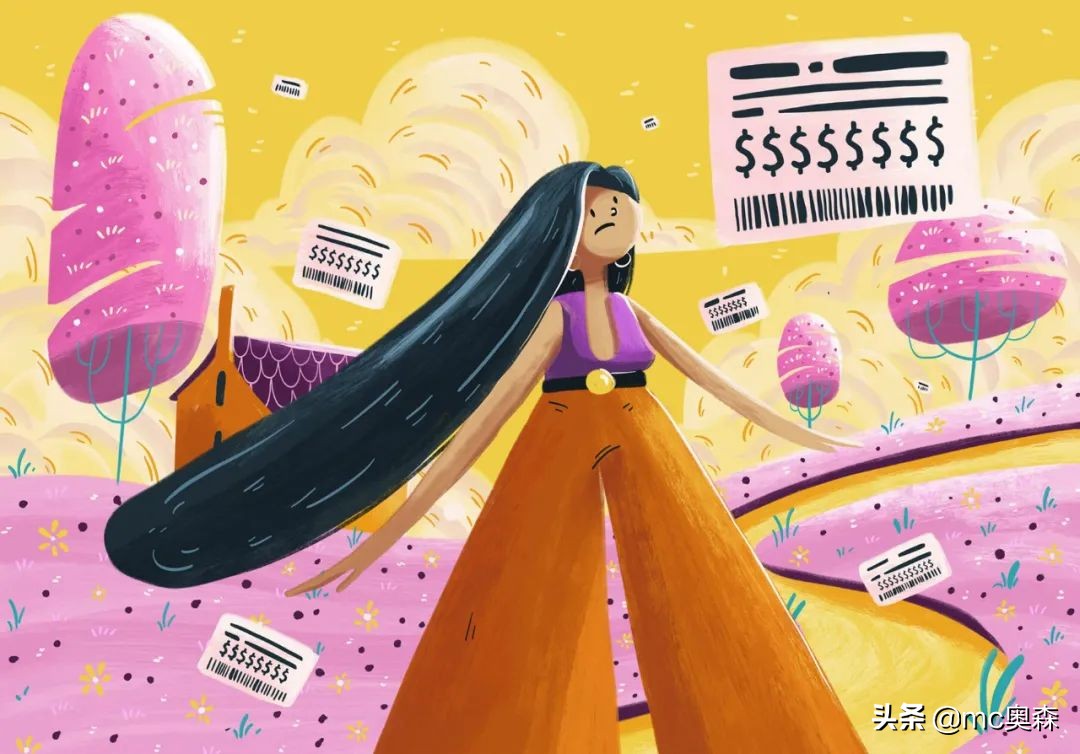 简单又能让人眼前一亮的插画配色,一组很有视觉震撼力的插画作品