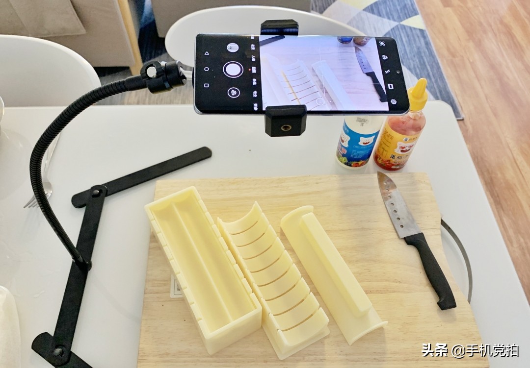 做寿司一个人拍视频,搞摄影的自己视频