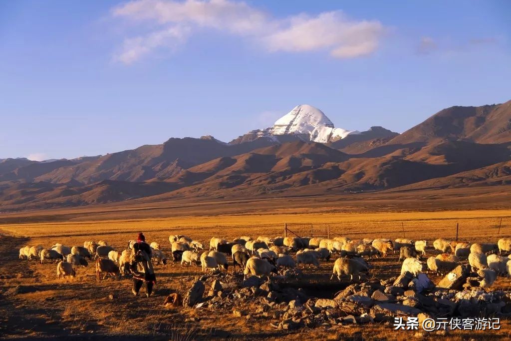 我竟然在*藏西**的冬天，竞遇到了如此多的仙境