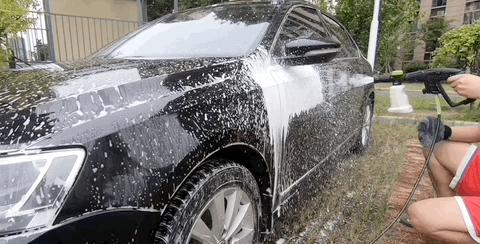 自己小区洗车的正确方法,个人洗车全攻略