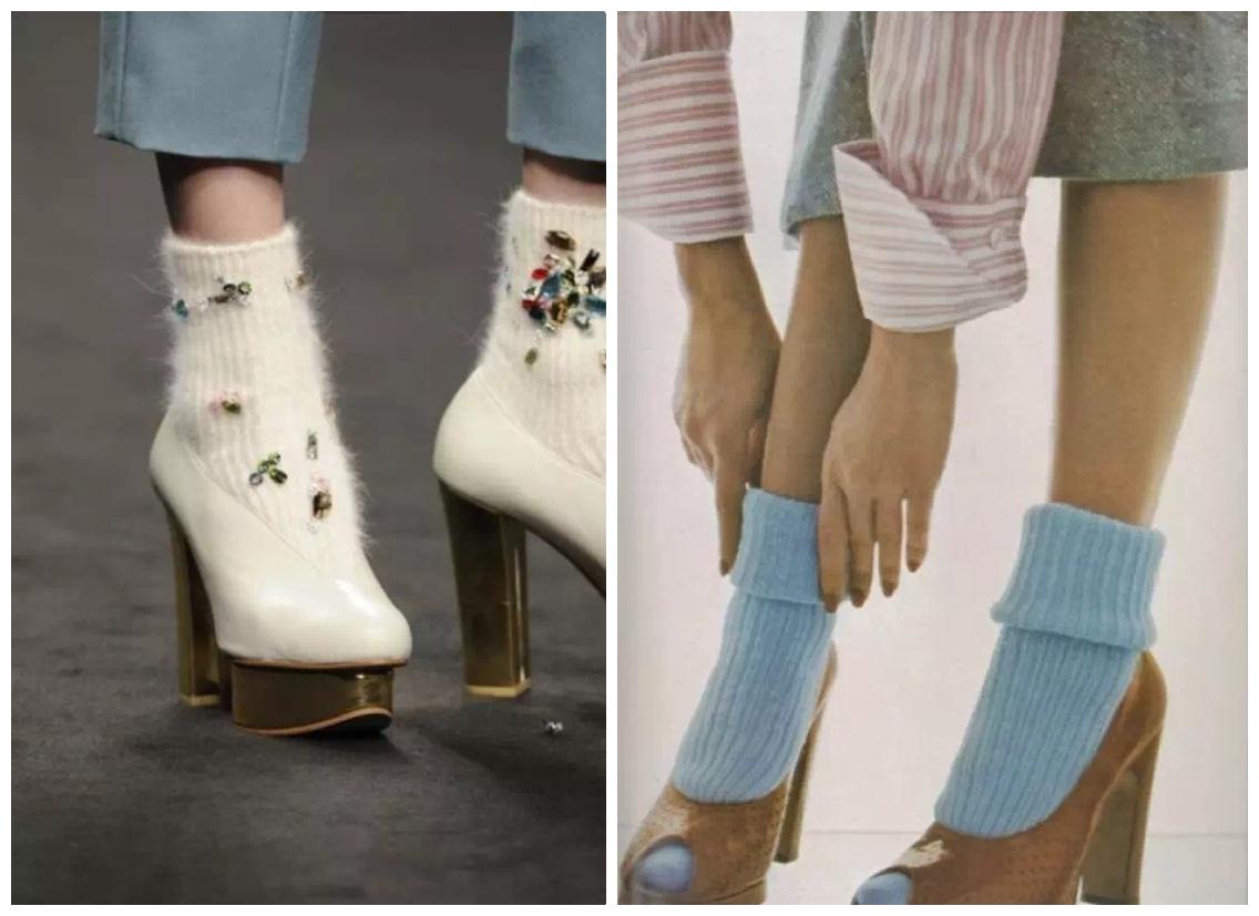 又好看又潮的中筒袜,适合夏天穿的中筒袜高颜值
