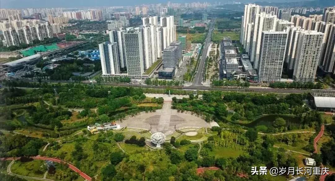 重庆大学城变化最大的地方,重庆大学城10年前与10年后的对比