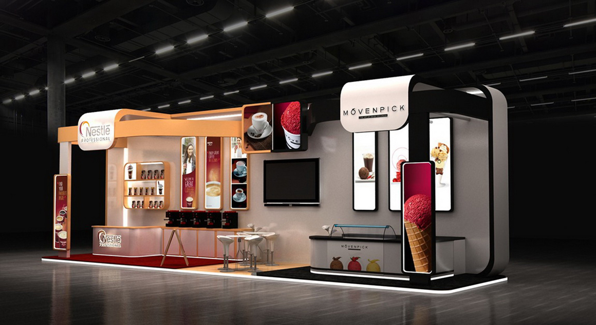 国外创意展台,国外创意展台设计效果图