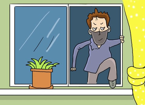 男子入室盗窃遭女主人报警,男子入室盗窃被单身女房主发现