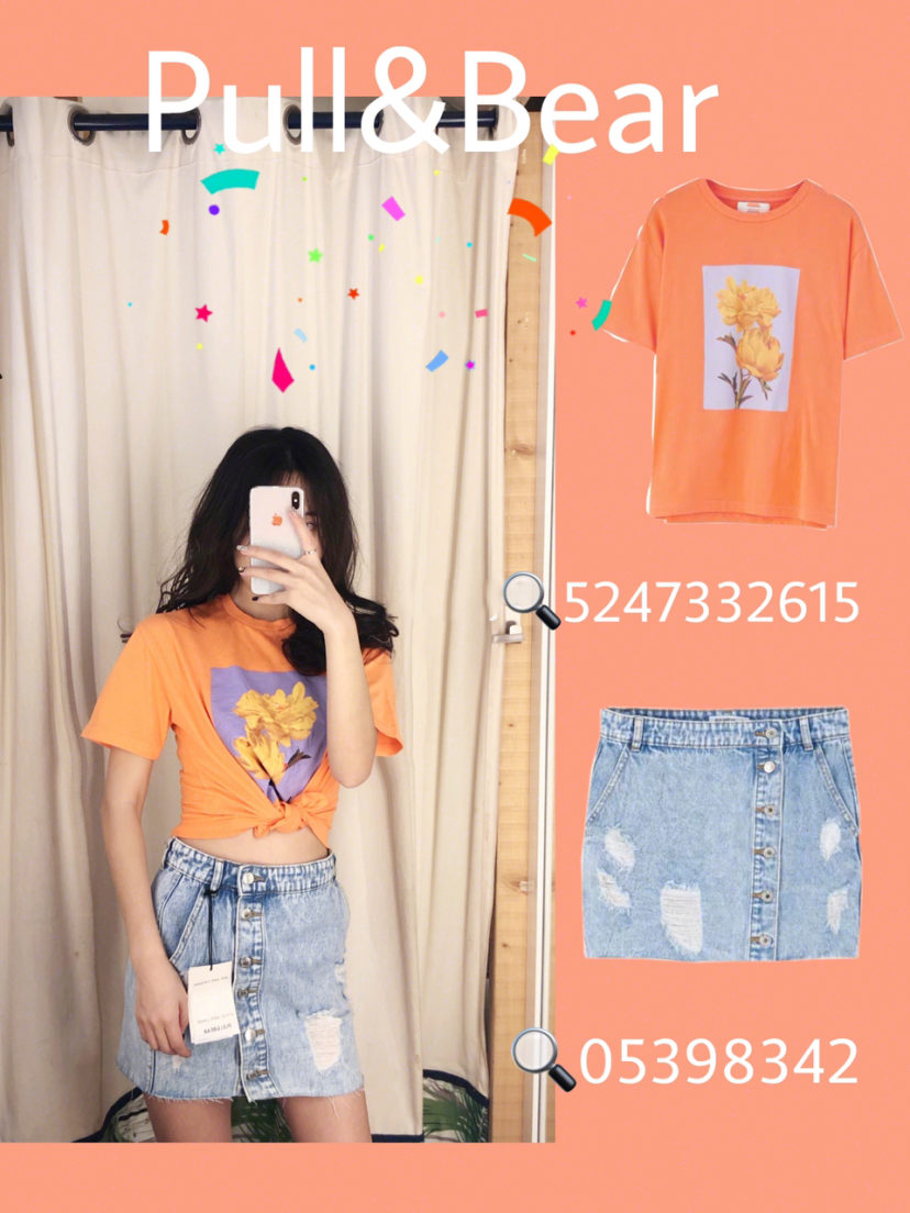 pullbear穿搭t恤,pullbear白色上衣穿搭