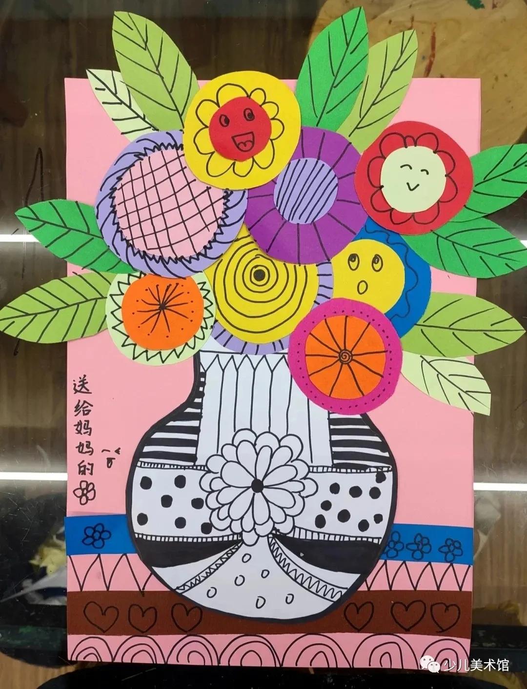 母亲节创意绘画简单素材,幼儿园大班母亲节绘画简单又漂亮