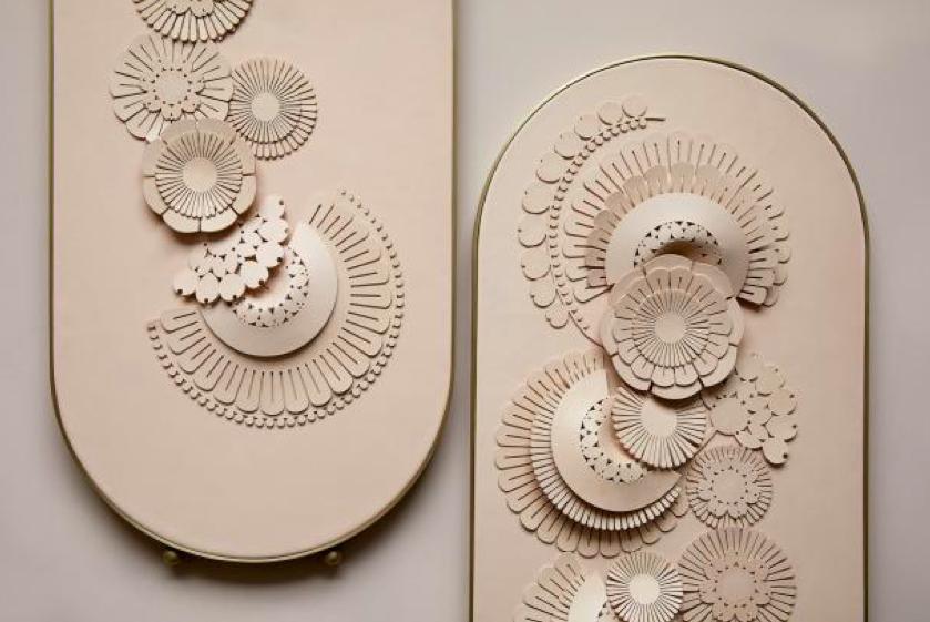 皮雕墙面做法,皮雕上墙设计方法