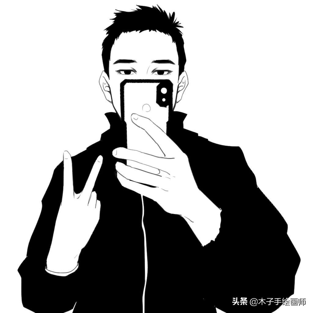 漫画大叔微信头像成熟稳重,2020大叔微信头像大全