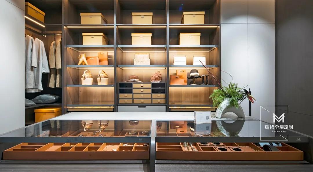 全屋定制一线品牌家具衣柜橱柜,玛格全屋定制实景案例
