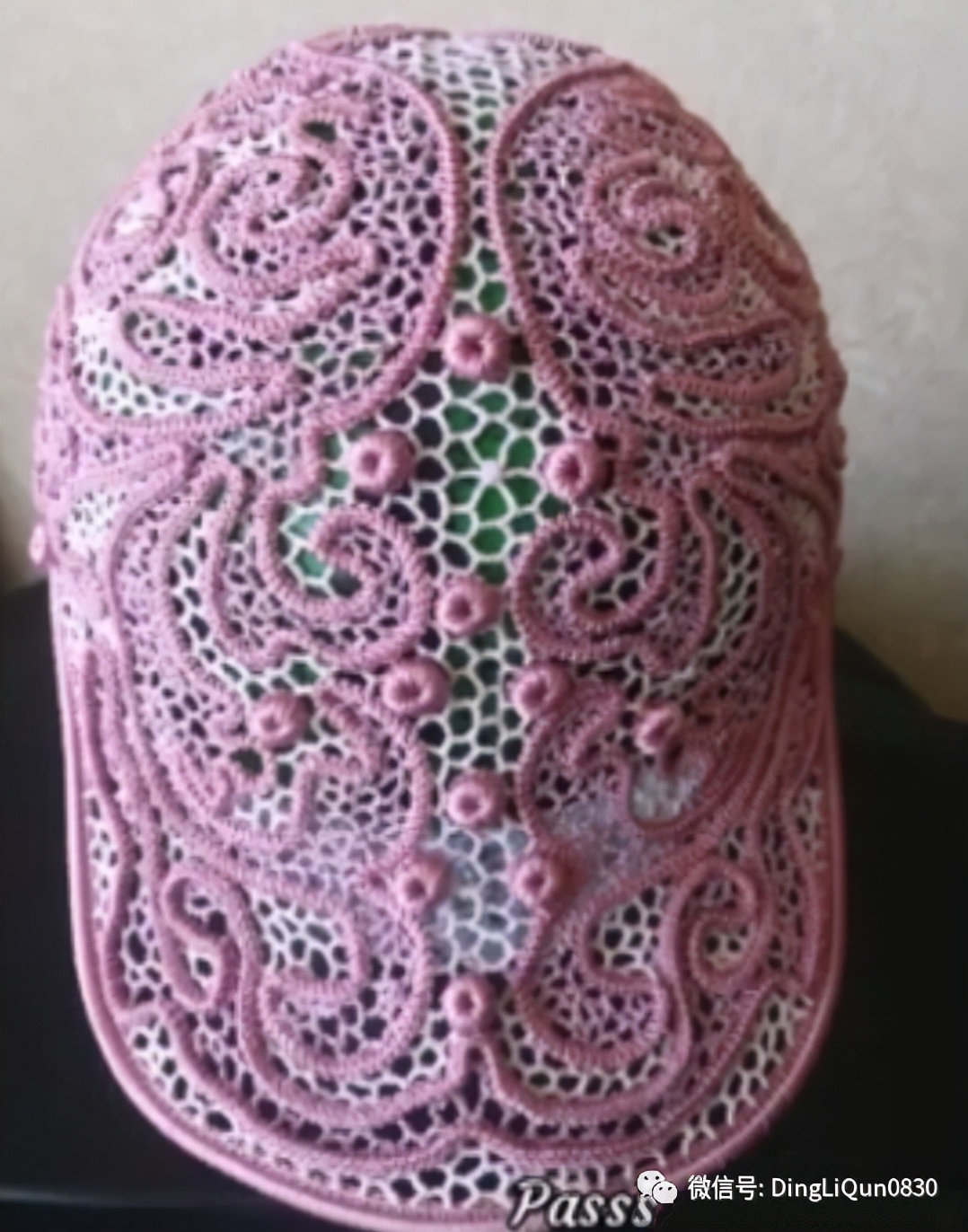 针织作品30款时尚钩花装饰帽子,简单易学又好看的针织帽子