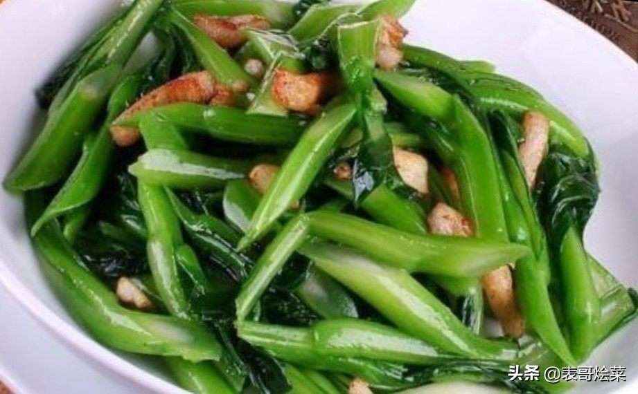 菜心不是越圆越好，买对了比啥都好吃，菜贩一般不告诉你