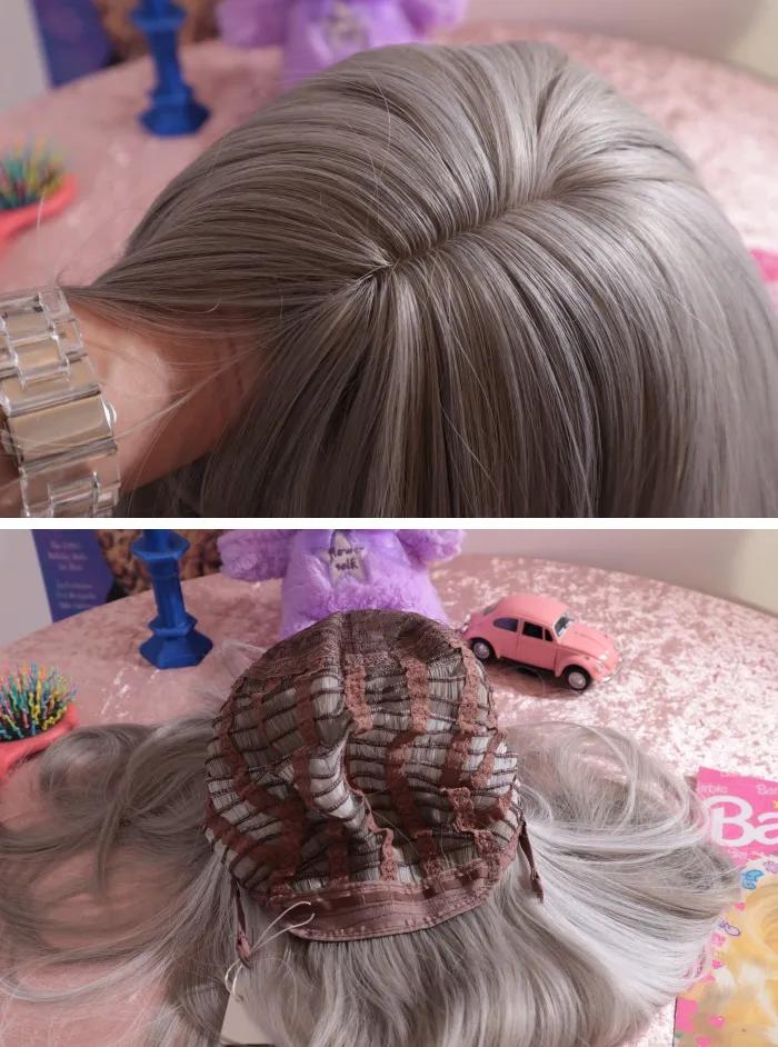 买100元之内的假发,几千元的假发实际效果