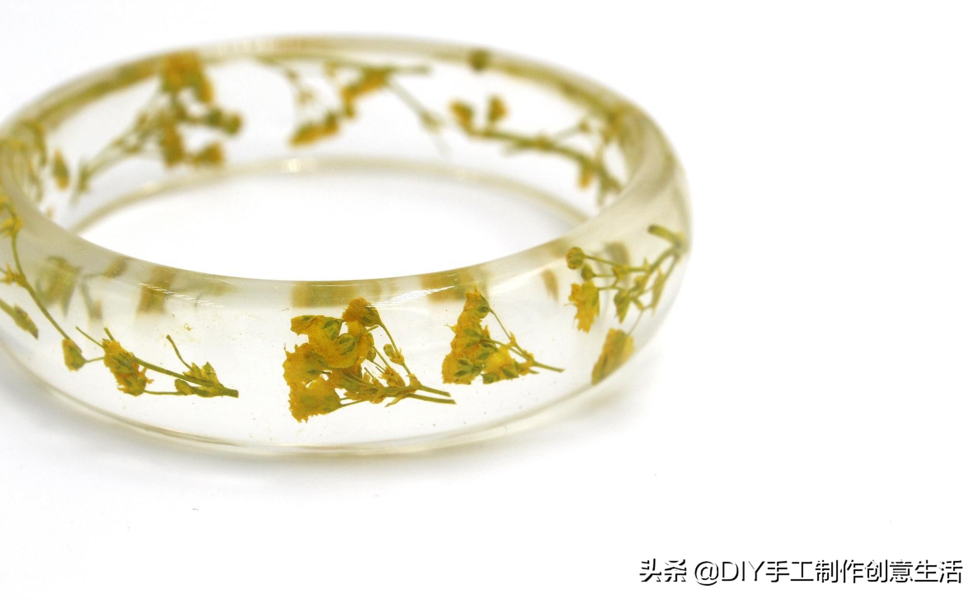 干花滴胶手工,滴胶diy材料干花