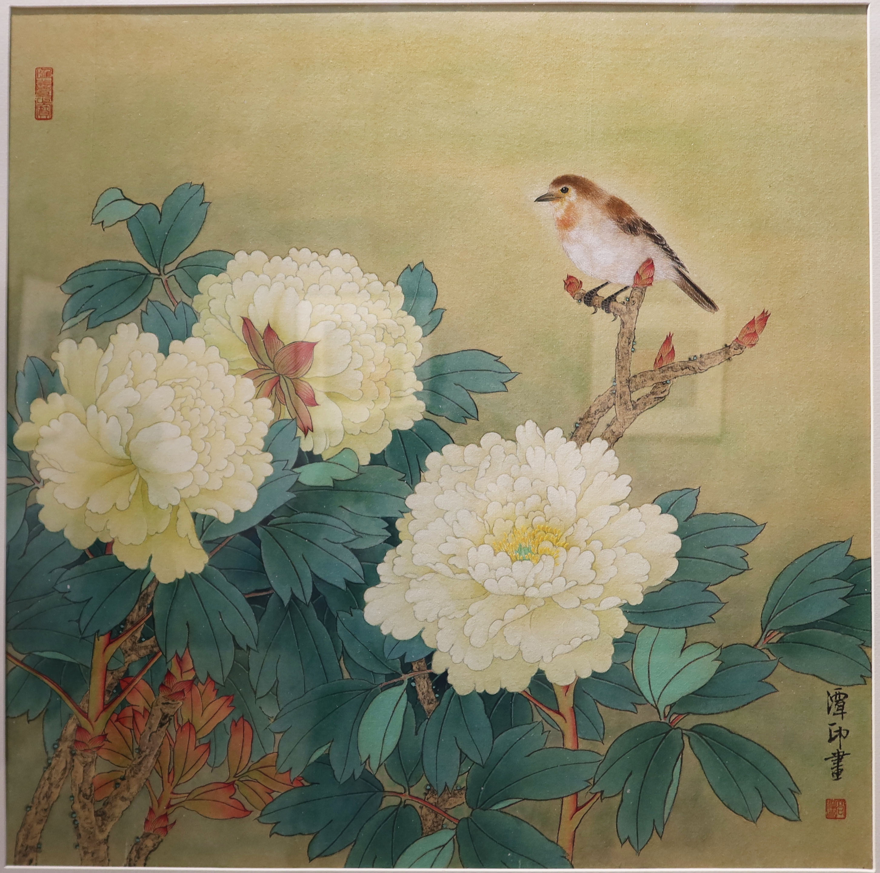 工笔人物画名家作品欣赏,中国美协著名工笔花鸟画画家