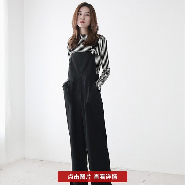 背带裤让人怀念童年的单品