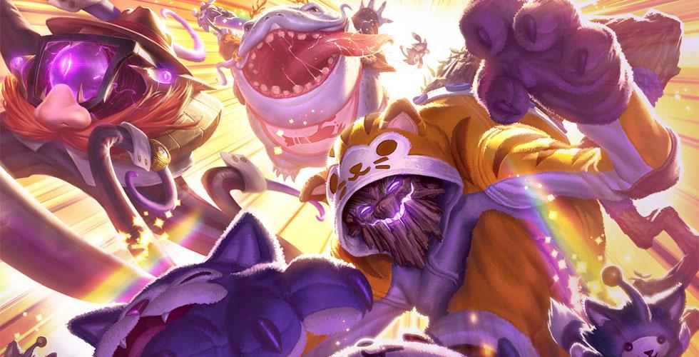 lol茂凯万圣节皮肤特效,愚人节茂凯