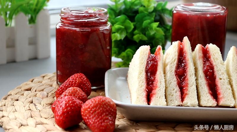 吃不完的草莓怎么做,吃不完的草莓怎么来做酱