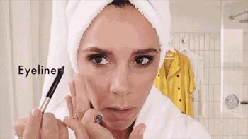 欧美明星教你化妆系列,明星自己化妆步骤新手入门