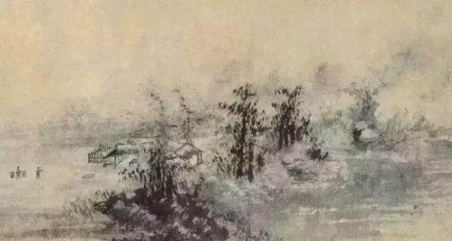 小央美水墨画作品欣赏,40幅养眼浅绛山水画