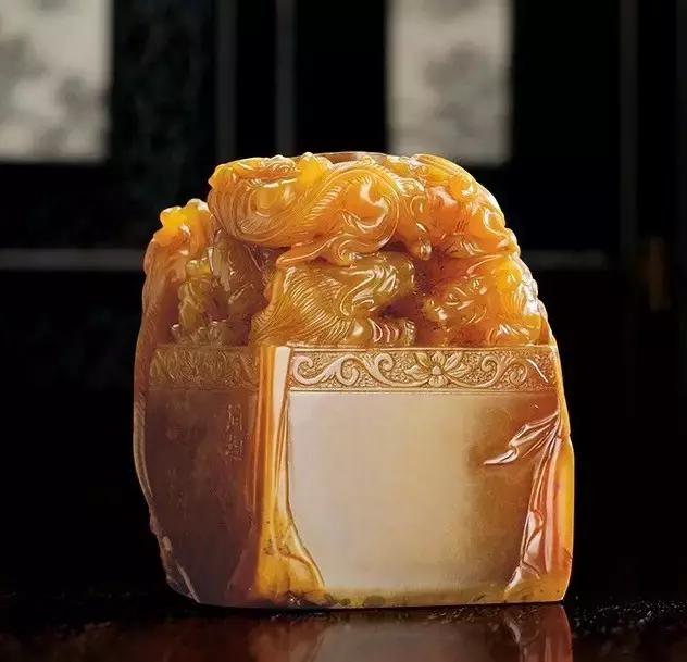 田黄寿山石真品图片,国宝级寿山石田黄