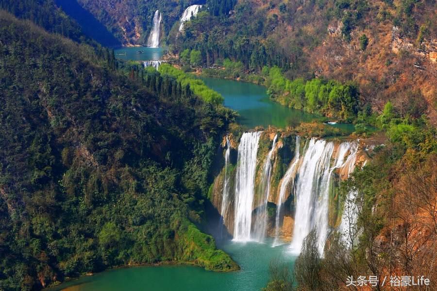 中国十大最秀丽瀑布景点,亚洲最美的十大瀑布在哪里