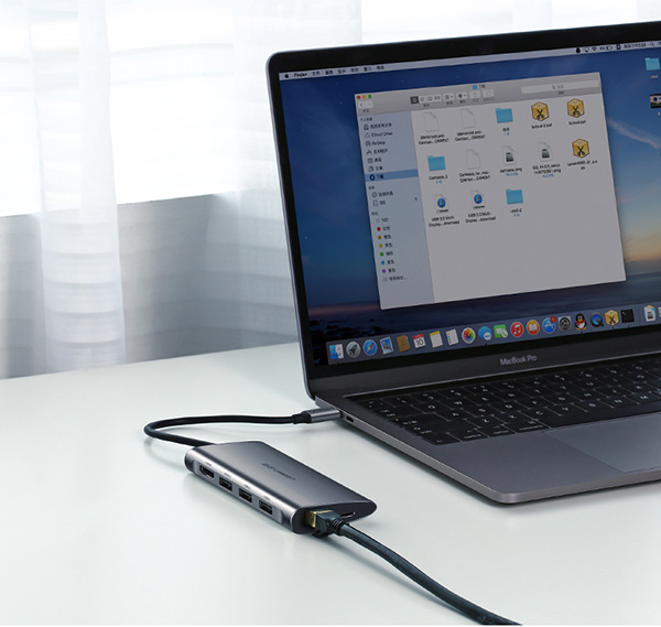 笔记本type-c接口怎么换成雷电3,笔记本type-c接口扩展坞连显示器