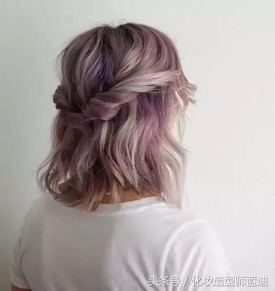 无需打理适合25-30岁短发发型,短发不知道烫什么发型好