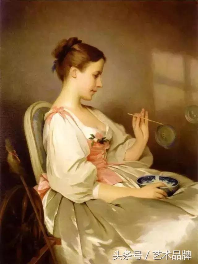 油画中的女人如此动人,西方油画中的女神优雅迷人