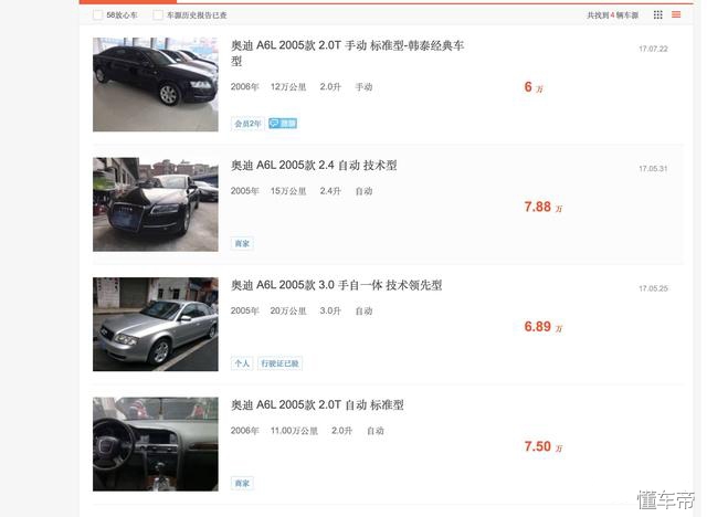 一万元买的奥迪a6,奥迪a6二手车多少钱入手合适