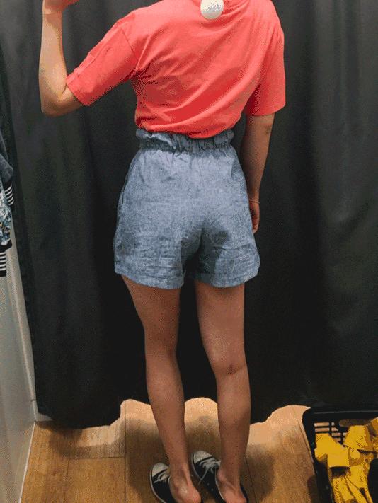 优衣库的试衣间是什么样子的,优衣库肥佬裤