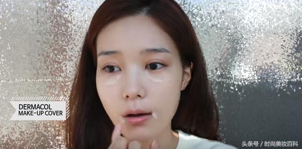 充满复古风格的橘色妆容,日常改良版的小复古风妆容