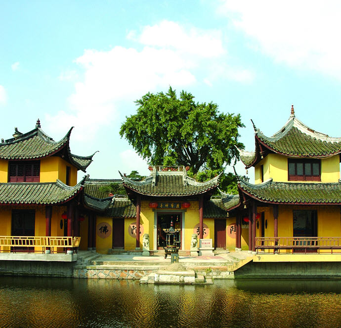 嘉兴十大寺庙,浙江嘉兴桐乡洲泉有寺庙