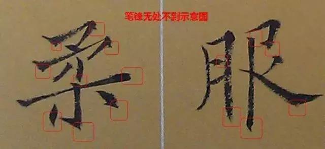 书法学习如何令笔锋立起来?