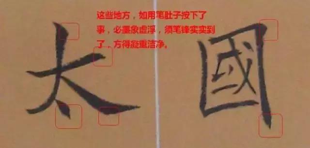 书法学习如何令笔锋立起来?