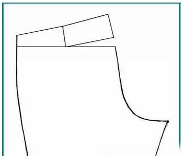 讲解裁剪裤子,一步一步画裤子裁剪图