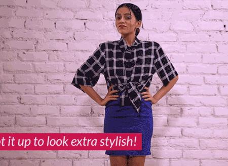 衣服大了怎么办简单又好看,衣服大了怎么办一个小窍门