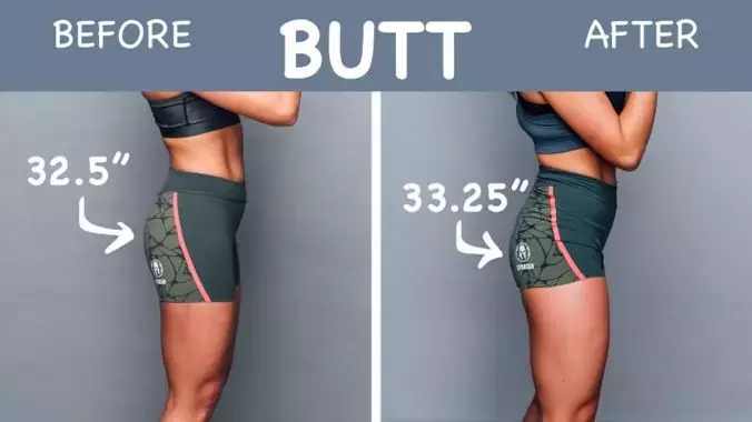 每天100个深蹲臀部变化,每天深蹲100个对臀部下垂效果