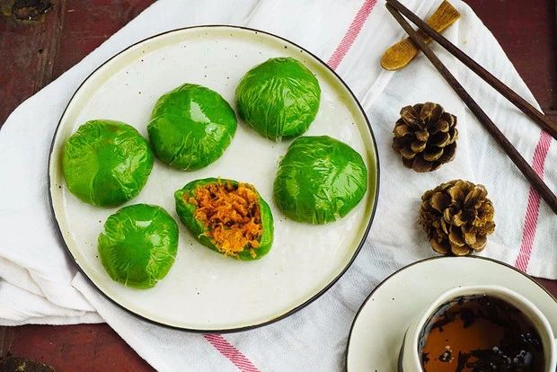 肉松青团测评,沈大成青团测评