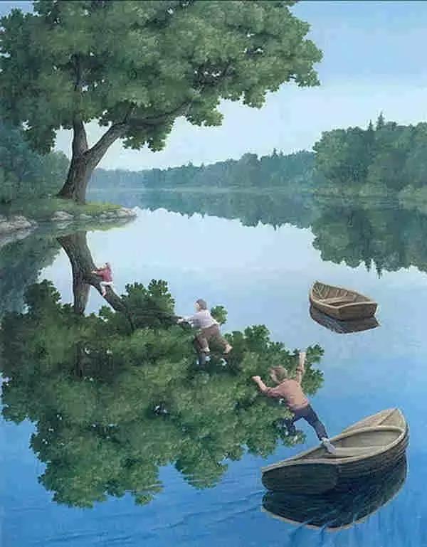 油画故事丨他将梦境画出来，每一幅都令人寻味！