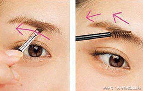 眉毛画得好看教程新手入门零基础,三分钟小教程超详细眉毛画法