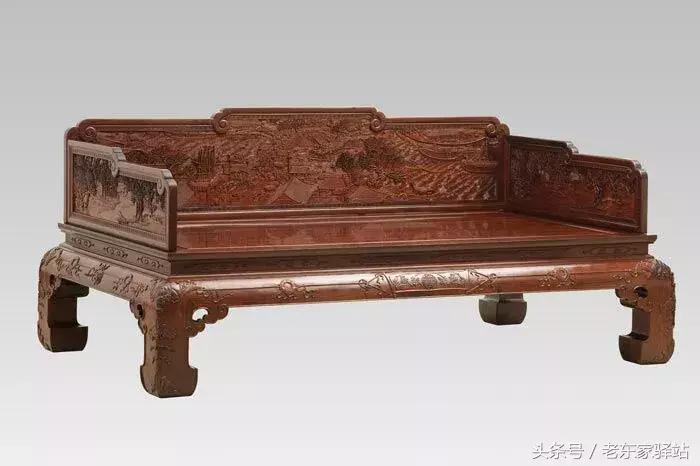 红木家具中的罗汉床,红木家具中罗汉床的前世今生