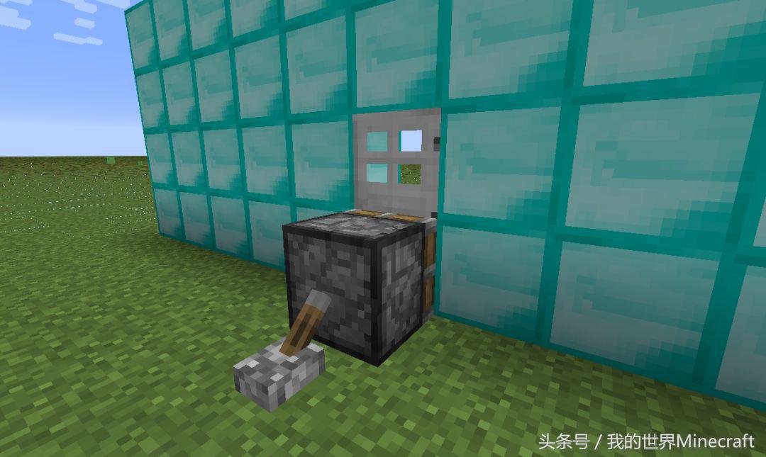 我的世界新手开门教程,我的世界怎么开门教程