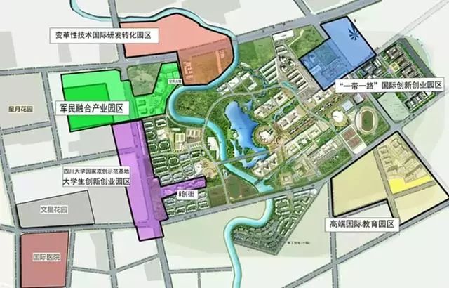 川大江安校区占地面积多少,四川大学江安校区规划图