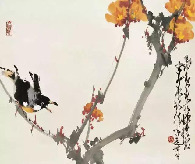 赵少昂花鸟鱼虫图片,中国花鸟大师赵少昂