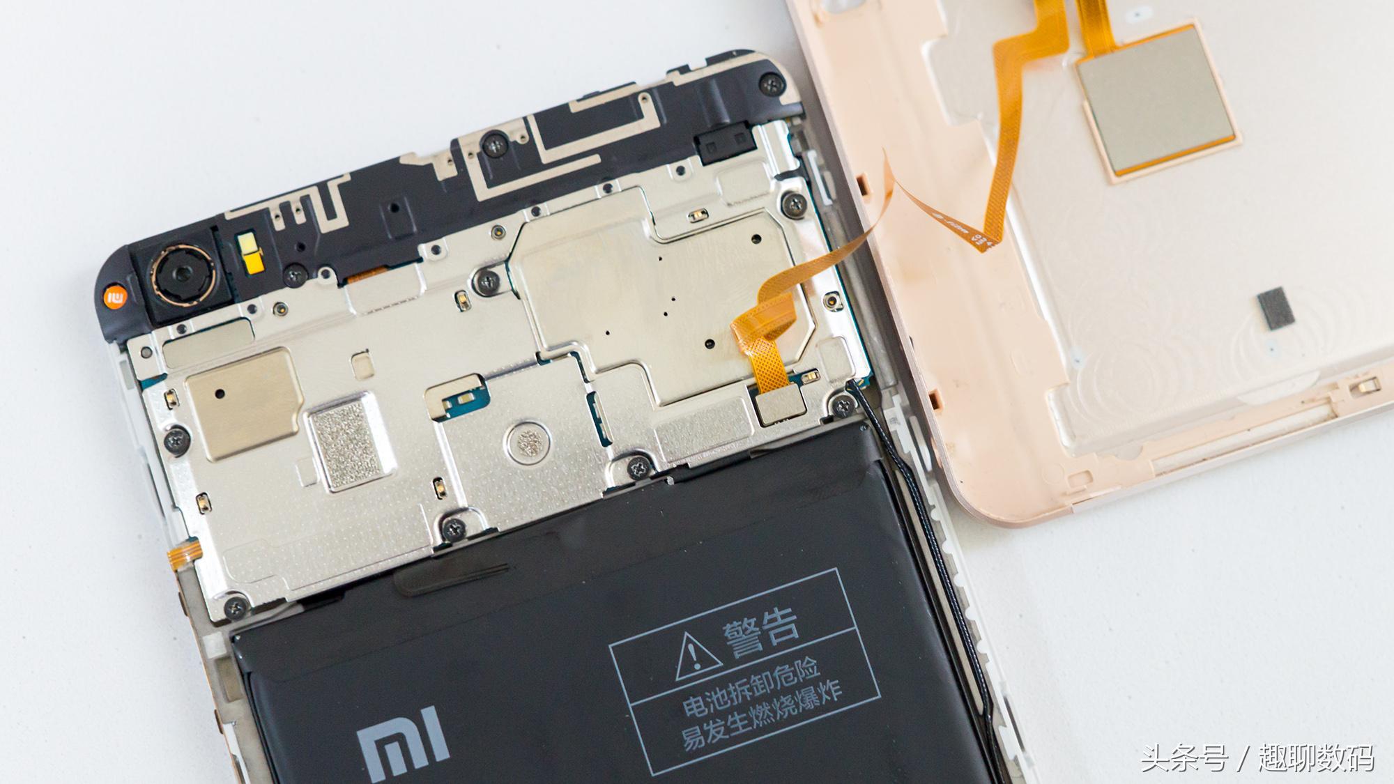 小米max拆机图片,小米max拆手机