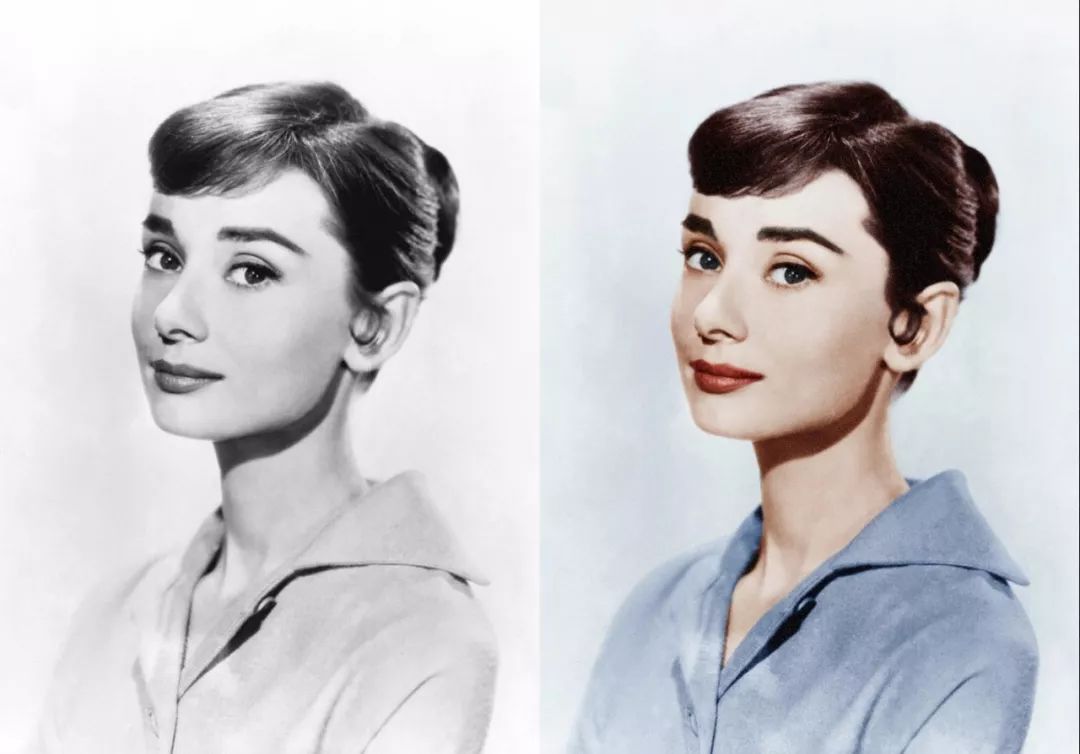 赫本像天鹅,赫本肩颈