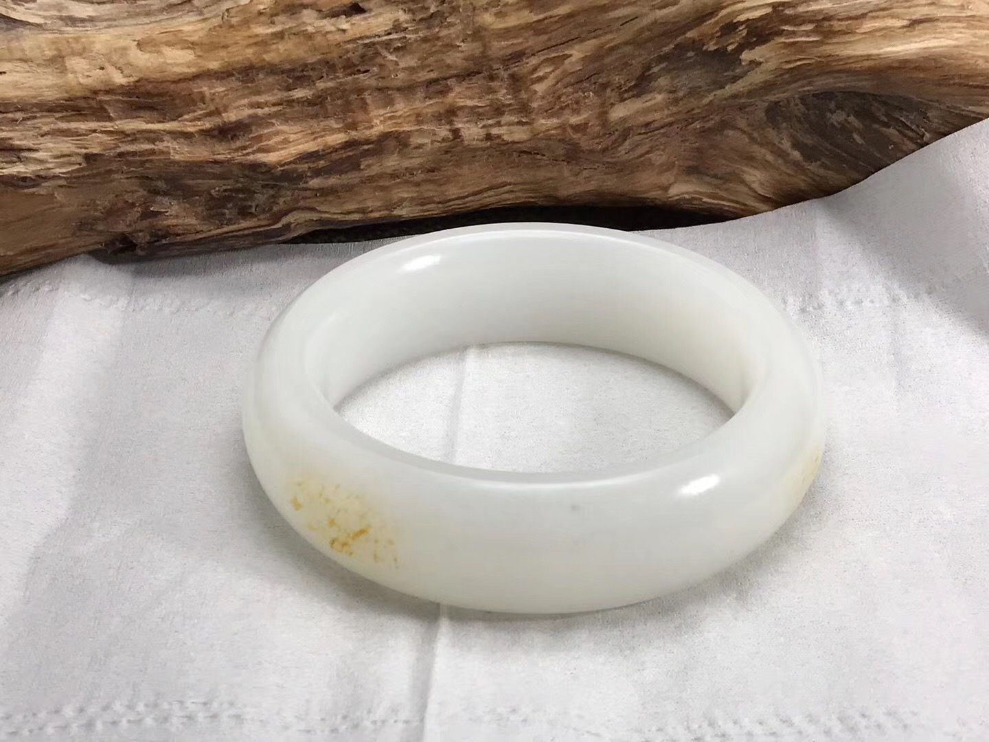 极品羊脂白手镯,顶级糖色羊脂玉手镯