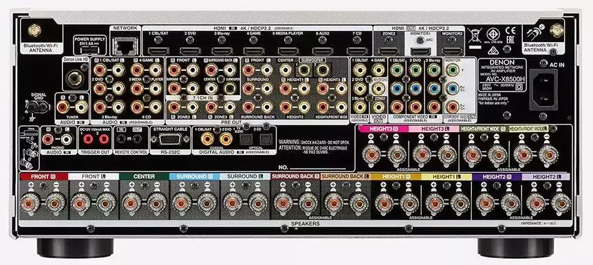 视频测评|享受DenonAVC-X8500H天龙首款13.2声道影院功放