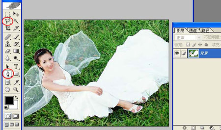 抠图要怎么弄,ps抠图颜色与背景色接近怎么抠