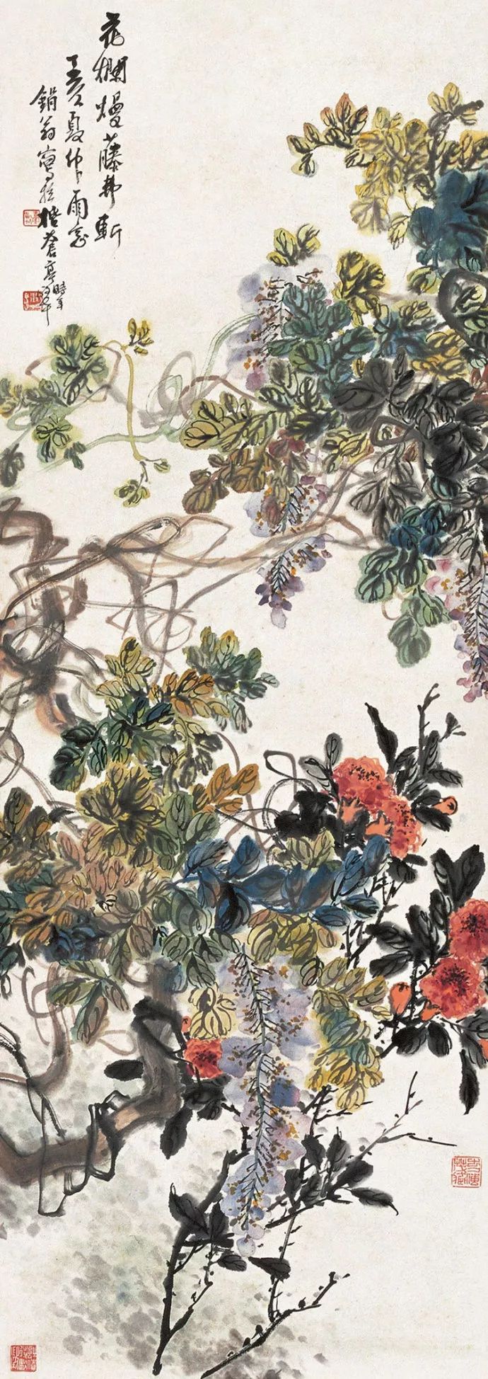 写意山水花鸟画精品欣赏,吴待秋山水画精品欣赏图文